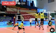 Kết thúc trận đầu tiên Giải bóng truyền Công an TPHCM mở rộng: Vĩnh Long thắng Trà Vinh 3-0