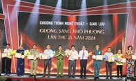 Chương trình giao lưu “Gương sáng phố phường” 2024: Hoành tráng, xúc động, ý nghĩa