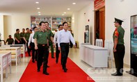 Bộ trưởng Lương Tam Quang và Bí thư Thành uỷ Trần Lưu Quang đến dự Hội nghị triển khai công tác năm 2026 của Công an TPHCM