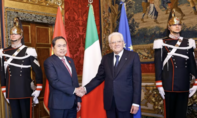 Chủ tịch Quốc hội Trần Thanh Mẫn hội kiến Tổng thống Italy Sergio Mattarella