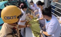 Video: CSGT TPHCM kịp thời hỗ trợ đưa sản phụ bị vỡ ối đến bệnh viện kịp thời