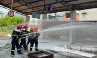 TPHCM: Thực tập phương án chữa cháy, cứu nạn tại Ga Sài Gòn
