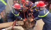Video: Cảnh sát PCCC-CNCH giải cứu người đàn ông rơi xuống giếng sâu