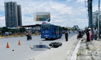Nam thanh niên bị xe buýt cán tử vong ở TPHCM