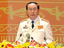 Đại tướng Trần Đại Quang được giới thiệu làm Chủ tịch nước