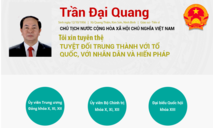Infographic Chân dung Chủ tịch nước Trần Đại Quang