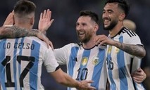 Video Messi lập hat-trick trong trận Argentina thắng đối thủ 7-0