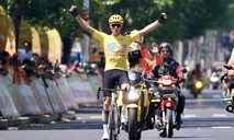Chặng 19 cuộc đua xe đạp cúp Truyền hình TPHCM: Petr Rikunov một mình về đích