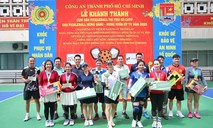 Công an TPHCM khánh thành sân Pickleball và tổ chức giải thi đấu mừng Đảng - mừng Xuân