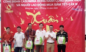 Co.opmart Biên Hòa đồng hành cùng người lao động mua sắm Tết