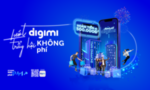Người dùng mới ngân hàng số Digimi của Bản Việt được hoàn tiền đến 500.000 đồng