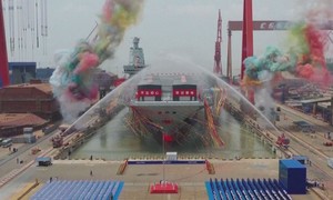 Siêu tàu sân bay mới của Trung Quốc sẽ sớm chạy thử nghiệm trên biển