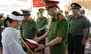 Cấp bằng Tổ quốc ghi công cho liệt sĩ, Trung tá CSGT Nguyễn Thanh Hào