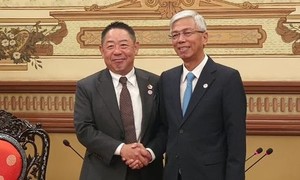 Lãnh đạo TPHCM tiếp Chủ tịch Hiệp hội Doanh nghiệp Nhật Bản