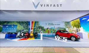 VinFast hâm nóng triển lãm Green Growth Show 2023 với loạt xe điện thông minh