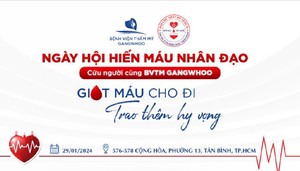 Ngày hội hiến máu nhân đạo cứu người cùng Bệnh viện Thẩm mỹ Gangwhoo