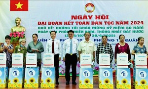 Ngày hội Đại đoàn kết toàn dân tộc tại Phường 11, Quận 6 sôi nổi, thiết thực