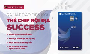 Agribank chính thức ra mắt giao diện mới Thẻ Chip nội địa Success