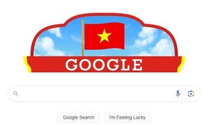 Google thay giao diện chào mừng Quốc khánh Việt Nam