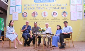 5 tác giả giao lưu, toạ đàm về “Tiếng Việt giàu đẹp”