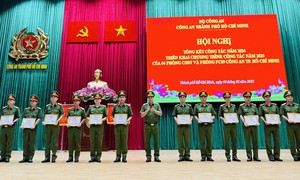 Cơ quan CSĐT Công an TPHCM vượt lên mọi khó khăn, hoàn thành xuất sắc nhiệm vụ