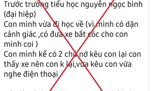 Quảng Nam: Bác bỏ thông tin ‘bắt cóc trẻ em trước cổng trường’