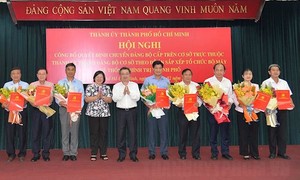 TPHCM cơ bản hoàn thành sắp xếp tinh gọn tổ chức bộ máy, tinh giản biên chế