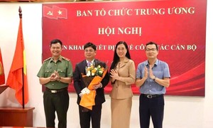 Đại tá Trần Văn Quang, Phó Giám đốc Công an Hà Nội nhận nhiệm vụ mới tại Ban Tổ chức Trung ương