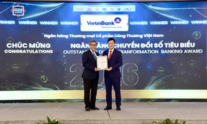 VietinBank liên tiếp được vinh danh với thành quả chuyển đổi số toàn diện