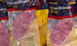 "Hô biến" thịt trâu giá rẻ thành thịt bò WAGYU thượng hạng, thu lợi nhuận khổng lồ