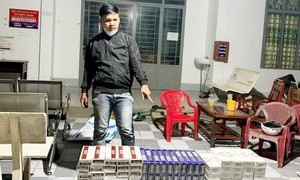 Đồng Tháp: Trong một giờ bắt 3 vụ vận chuyển thuốc lá lậu