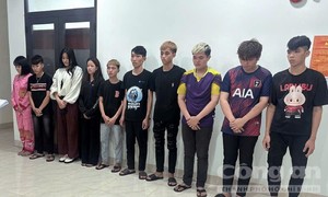 Khởi tố 10 nam nữ thanh thiếu niên gây rối, đánh nhau trên đường phố