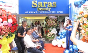 Thương hiệu Saras Beauty khai trương showroom đầu tiên tại TPHCM