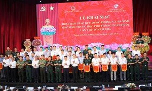 Hơn 700 học sinh tham gia Hội thao Giáo dục quốc phòng và an ninh tại TPHCM