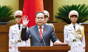 Điện, thư chúc mừng đồng chí Trần Thanh Mẫn được bầu giữ chức Chủ tịch Quốc hội khoá XVI