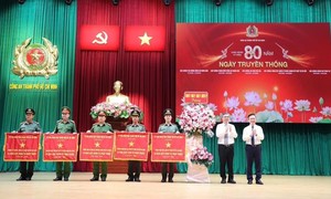 Lực lượng Tham mưu Công an TPHCM: Trung thành - Tận tụy - Sắc bén - Cẩn mật
