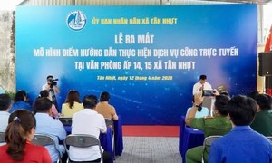 Xã Tân Nhựt, TPHCM: Lan tỏa dịch vụ công về tận ấp