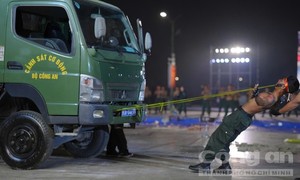 Hoành tráng, mãn nhãn lễ khai mạc Hội thao Quân sự, võ thuật và thể thao CAND - Khu vực III