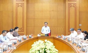 Bảo đảm hoàn thành đúng tiến độ các dự án, công trình trọng điểm hướng tới kỷ niệm 100 năm thành lập Đảng