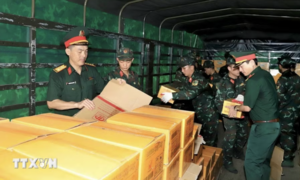 Lực lượng thuộc Bộ Quốc phòng lên đường tham gia khắc phục hậu quả động đất tại Venezuela