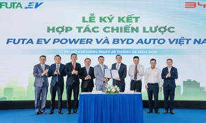 FUTA EV Power và BYD Auto Việt Nam hợp tác chiến lược xây dựng hệ thống trạm sạc xe điện siêu nhanh