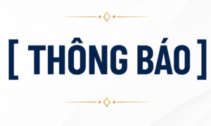Công ty TNHH Vạn Phúc thông báo lần cuối
