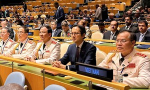 Đoàn công tác Bộ Công an Việt Nam tham dự Hội nghị thượng đỉnh UNCOPS 2026 tại Hoa Kỳ