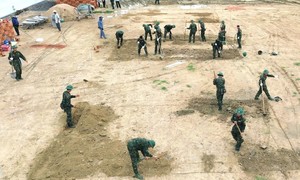 Gia Lai chung tay dựng mái ấm mới cho người dân vùng thiên tai
