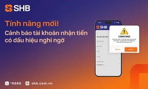 SHB bổ sung lớp cảnh báo rủi ro trong giao dịch chuyển tiền điện tử