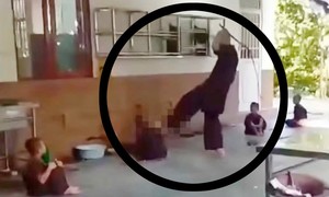 Công an tạm giữ người đàn ông bạo hành dã man cháu bé ở Phú Thọ