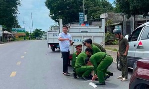 Thông tin về vụ đối tượng nghi liên quan trộm cắp lái ôtô tông vào Tổ công tác 363 khi bị vây bắt