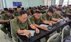 Bồi dưỡng nghiệp vụ cho lực lượng An ninh cơ sở