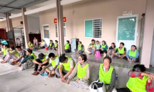Thêm một nhóm có hàng chục đối tượng dàn cảnh cướp giật tại khu Liên Hoa Bảo Tháp sa lưới
