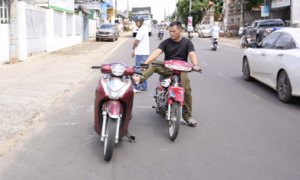 Bắt khẩn cấp đối tượng đạp ngã người đang chạy xe do mâu thuẫn